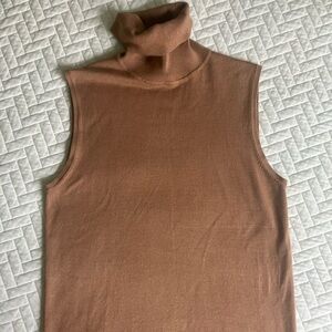 Anne Klein Long sleeveless turtleneck